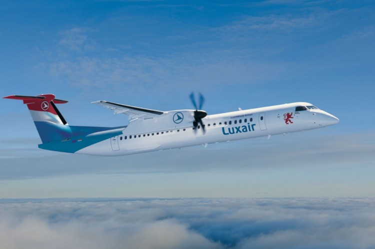 Luxair aircraft loses an engine cowling panel during take-off: The flight to London-City took place without problems