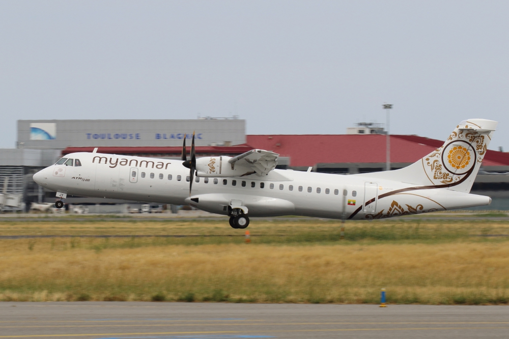 Myanmar National Airlines takes delivery of its first ATR 72-600
