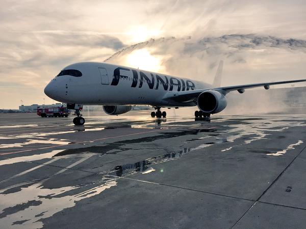 Next generation aircraft at Brussels Airport: Finnair’s A350