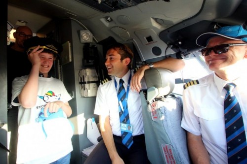KLM offers “Airsmiles Foundation” a flight above the Netherlands