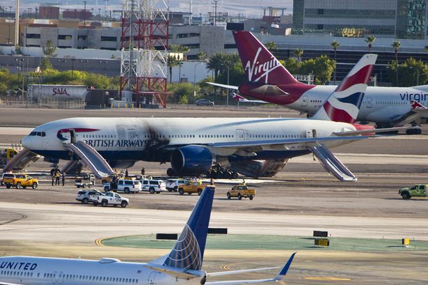 British Airways’ Boeing 777 in Las Vegas will be repaired