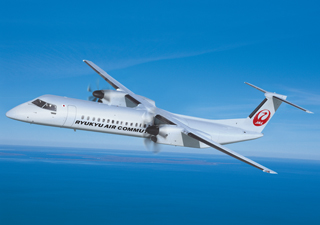 Bombardier delivers its first Q400 Cargo-Combi aircraft to Okinawa-based Ryukyu Air Commuter