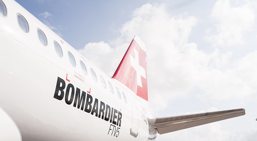 Bombardier and SWISS advance on CS100 aircraft’s entry-into-service activities