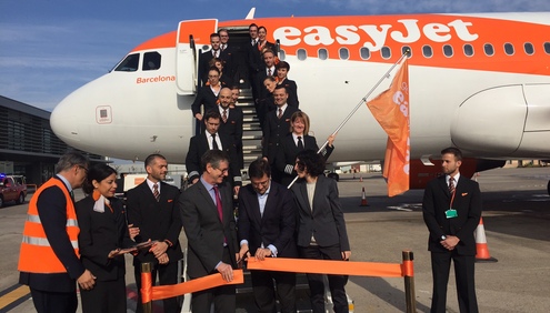 easyJet confirms its commitment to Barcelona with the opening of a new base