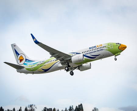 Nok Air celebrates Boeing 737 delivery and kicks off flight training programme