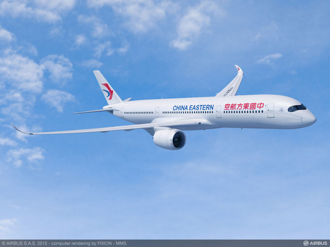 China Eastern Airlines orders 20 Airbus A350 XWB