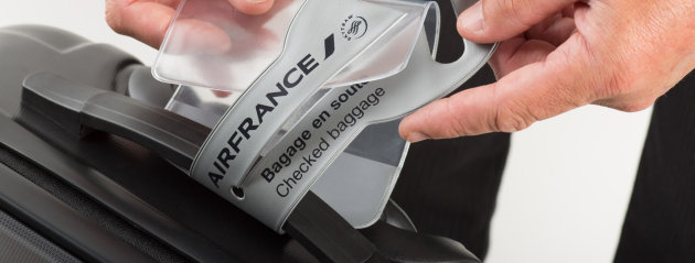Check in your baggage in Paris the day before you leave, and travel light on Air France the following day