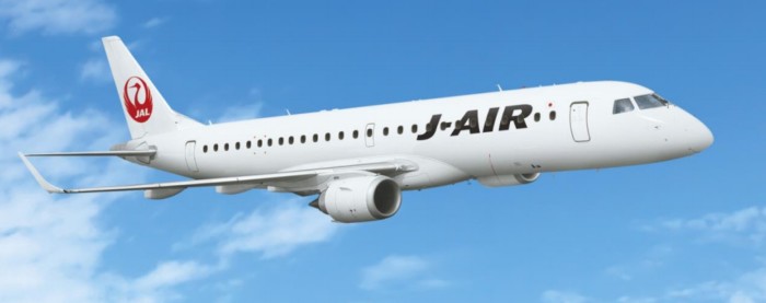 E190 makes Japan debut with Japan Airlines subsidiary J-AIR