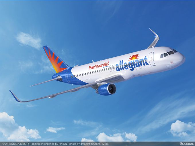 Allegiant places order for 12 Airbus A320ceo aircraft