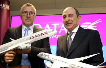 LATAM Airlines Group and Qatar Airways sign agreement