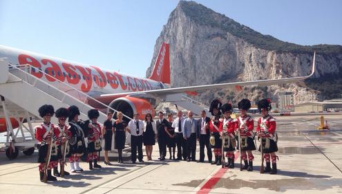 easyJet launches inaugural flight to Gibraltar from Manchester Airport