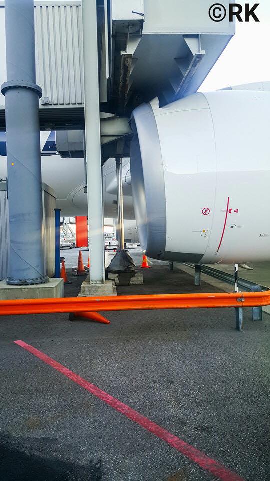 Finnair Airbus A350 collides with passenger bridge at Helsinki Airport