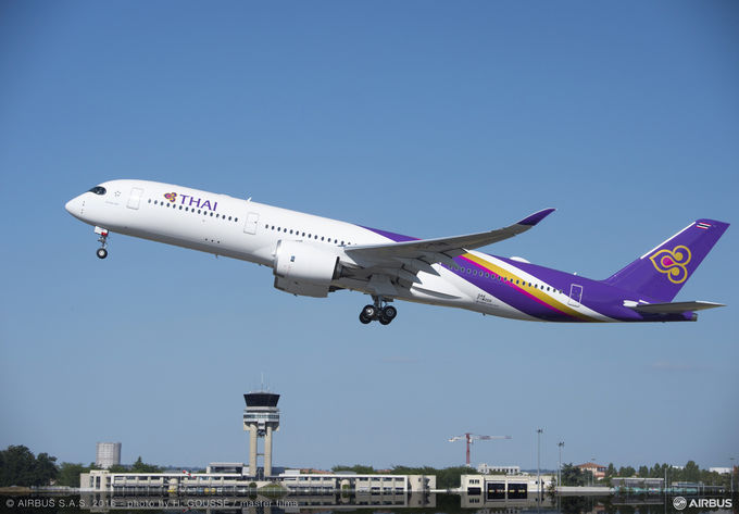 Thai Airways to introduce Airbus A350 on Brussels route from 1 August 2017