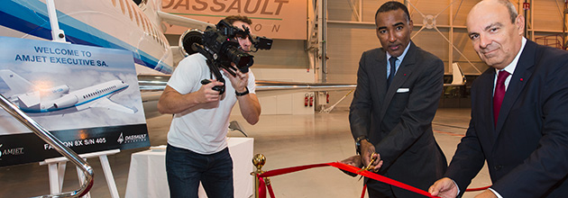 Dassault delivers first Falcon 8X to Amjet from Greece