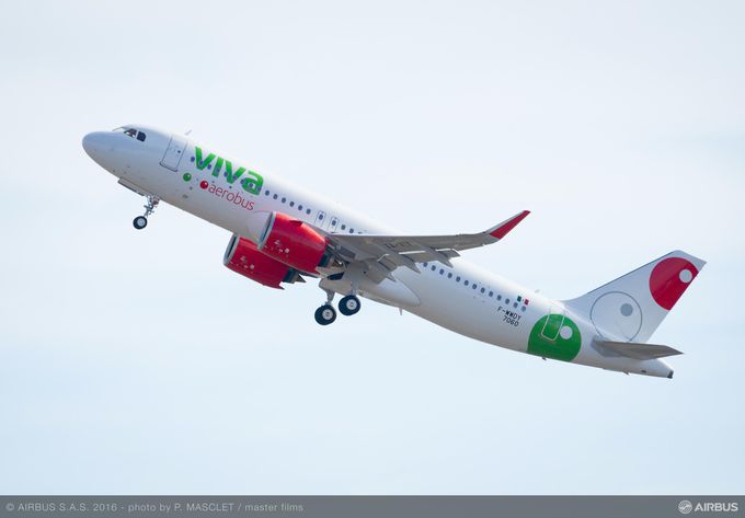 BOC Aviation delivers first of two Airbus A320neo aircraft to Viva Aerobus