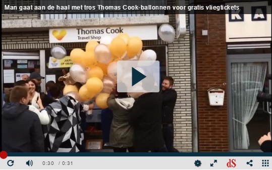 Movie: Thomas Cook’s balloon action went totally wrong!