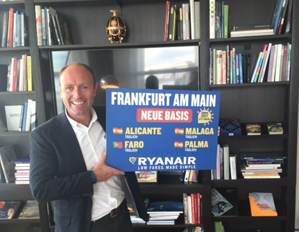 Ryanair to open new base no. 85 at Frankfurt am Main