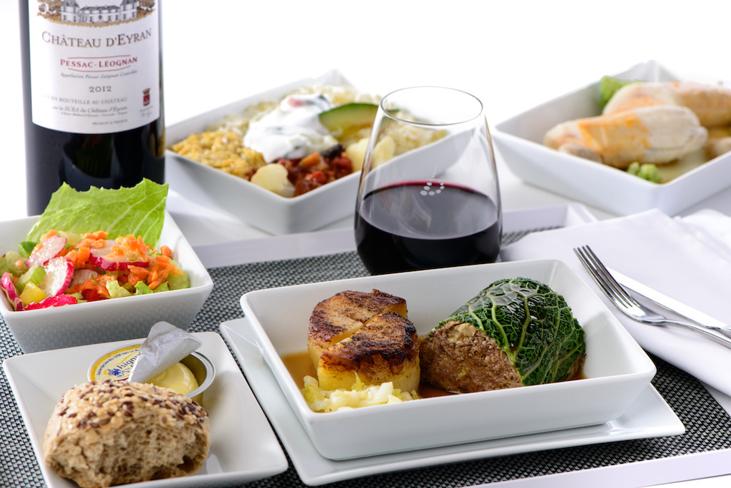 Two-star chef Yves Mattagne creates menus for Brussels Airlines