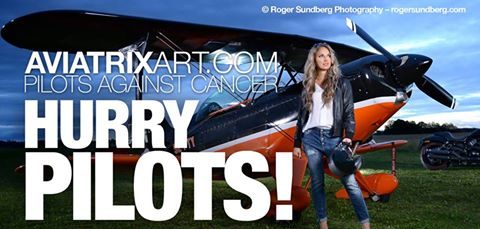 Aviatrix calendar 2018 – looking for pilots (M/F) who survived cancer