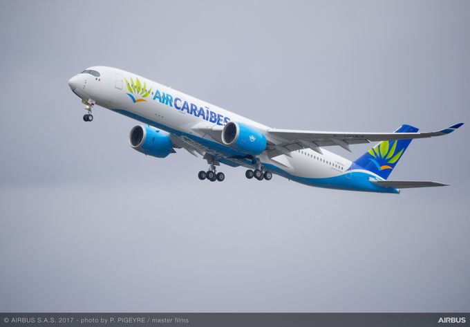 Air Caraïbes takes delivery of its first A350-900, opening up a new era in air transport to the French Caribbean