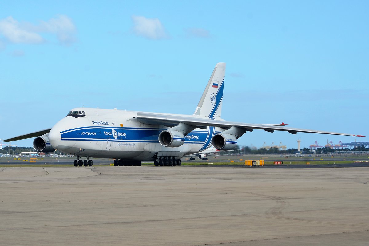 Sydney Airport welcomes Antonov An-124 Ruslan “Volga-Dnepr”