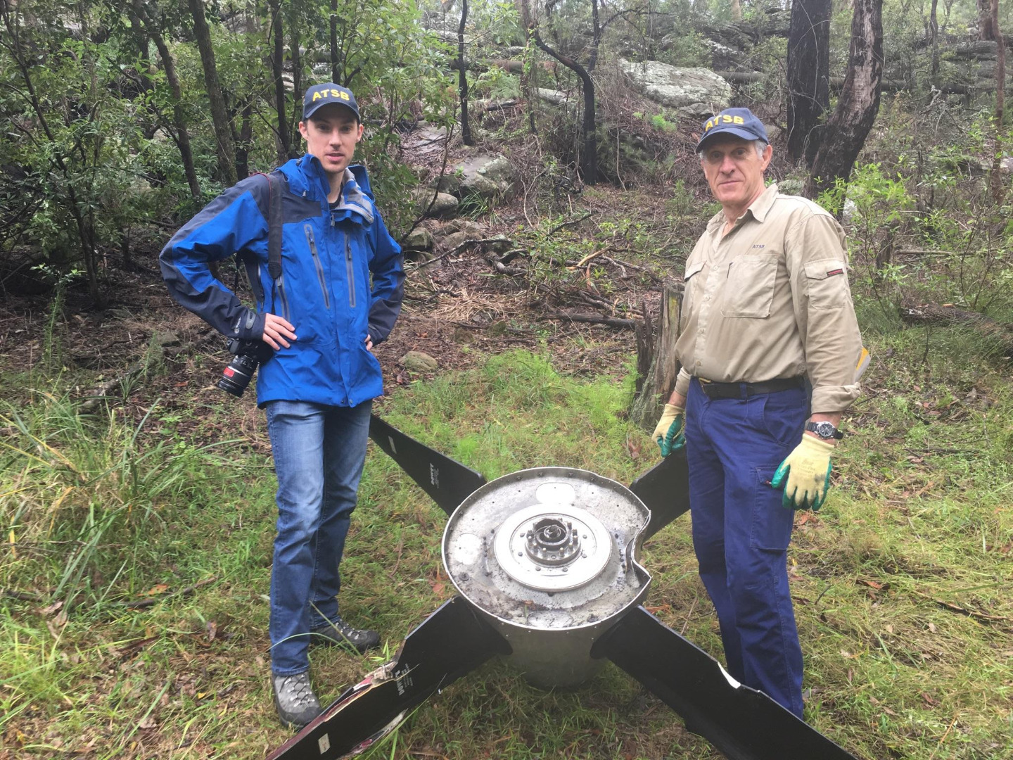 Missing SAAB 340 propeller from the Regional Express (Rex) located south-west of Sydney