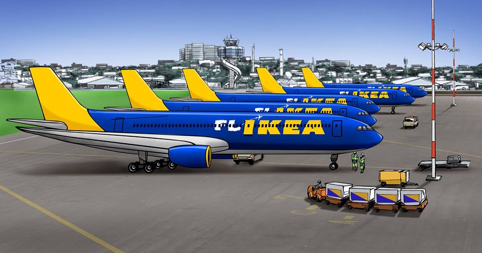 Yesterday IKEA launched FLIKEA Airlines; … and other fake stories (April Fools’ day)