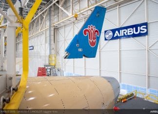 China Southern Airlines’ very first Airbus A350 has entered the final assembly line