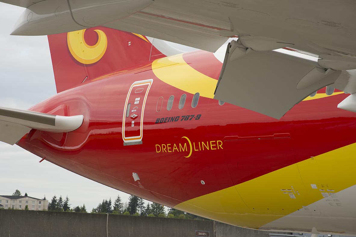 New interior design on board Hainan Airlines’ Boeing 787-9 Dreamliner