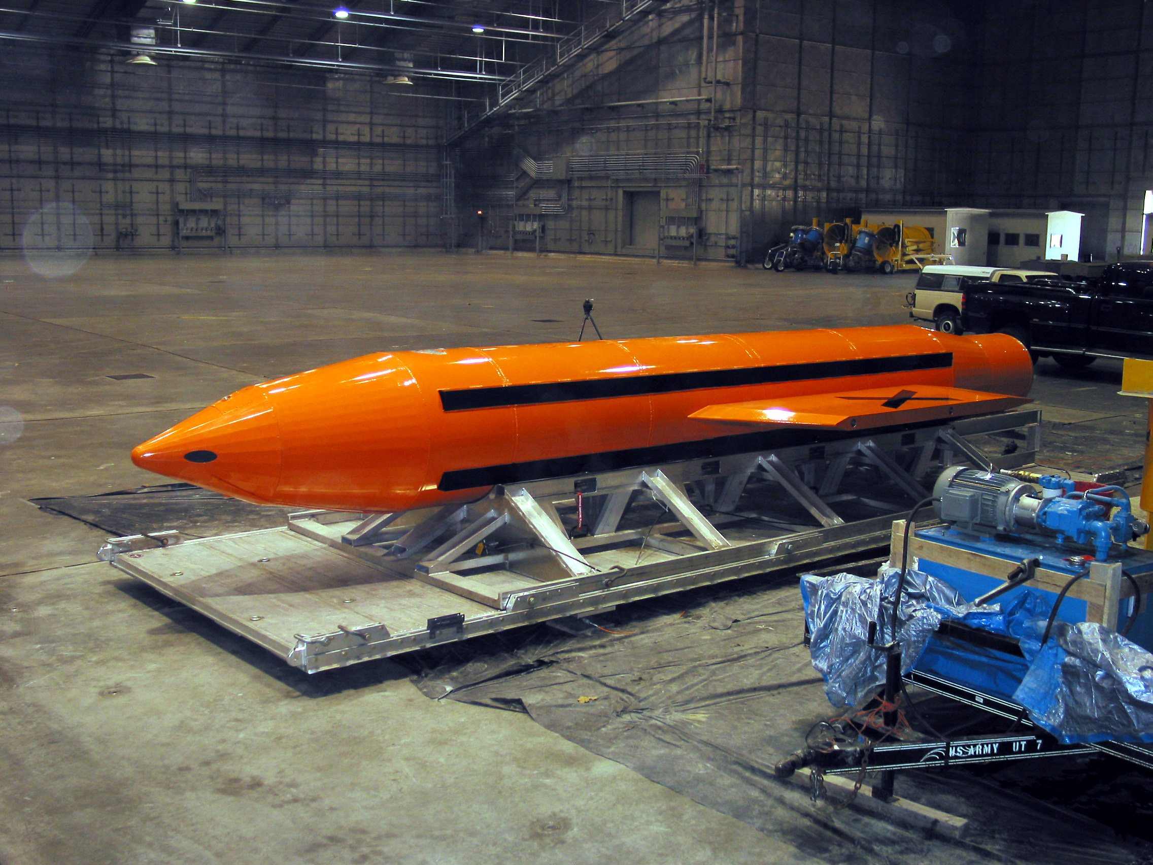 United States military dropped “mother of all bombs” on ISIS tunnel complex in Afghanistan