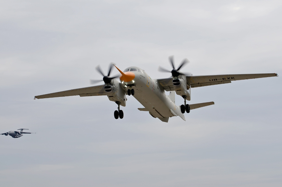 Antonov new aircraft AN-132D takes its maiden flight on same day as A319neo and Boeing 787-10!