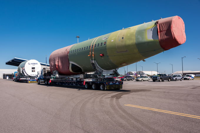 Airbus begins production of first U.S.-built A320 in Mobile