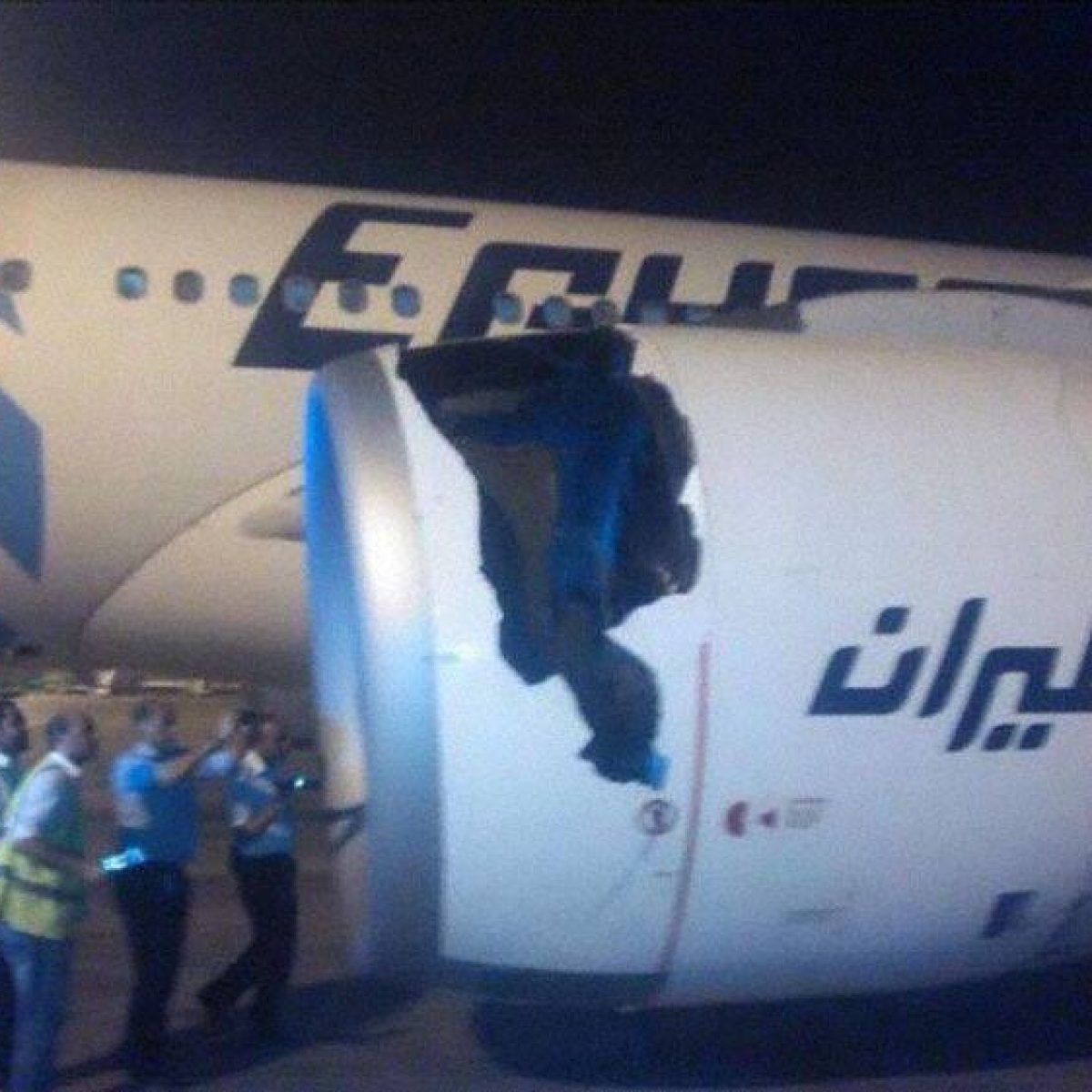 Egyptair Airbus A330 200 Su Gci Engine Failure On Take Off
