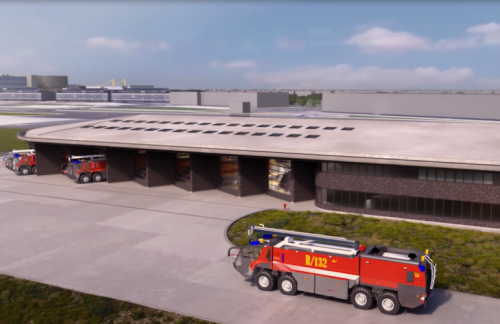 Brussels Airport starts construction of two new fire stations