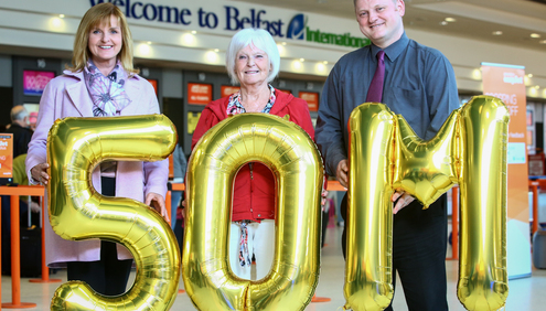 easyJet celebrates flying 50m passengers from Belfast