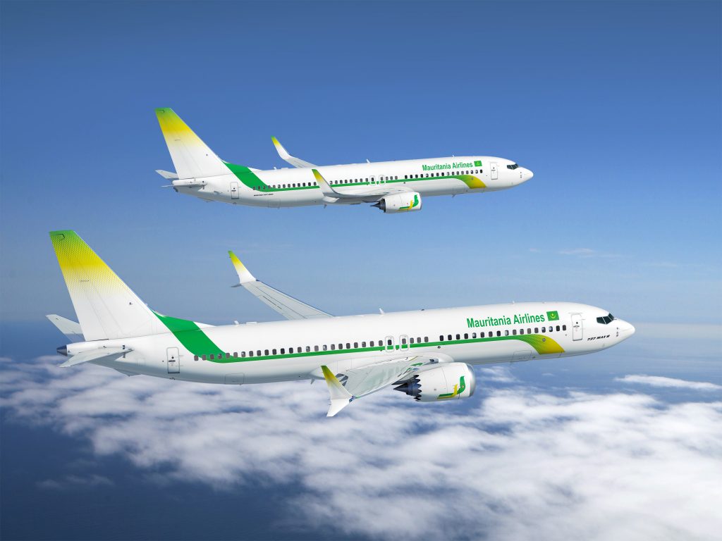 Boeing, Mauritania Airlines announce order for one 737 MAX 8