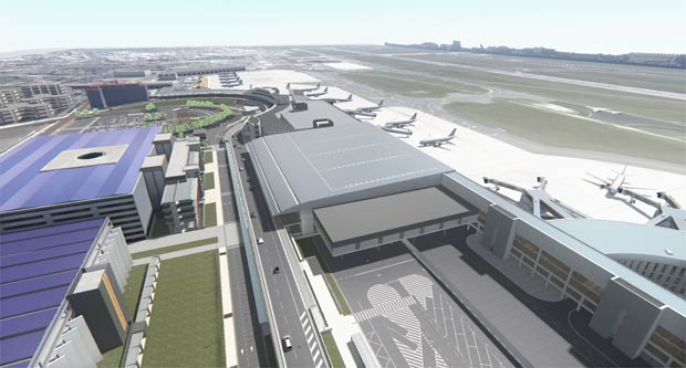Toulouse Airport expansion projects: shareholders lay the foundation stone