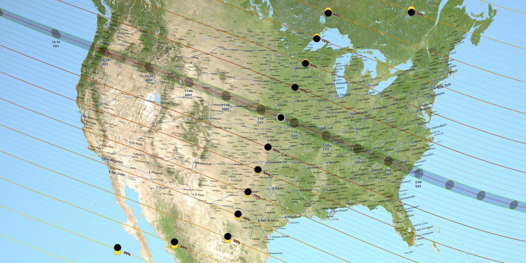 Lots of airlines are trying to get a glimpse of the 2017 eclipse