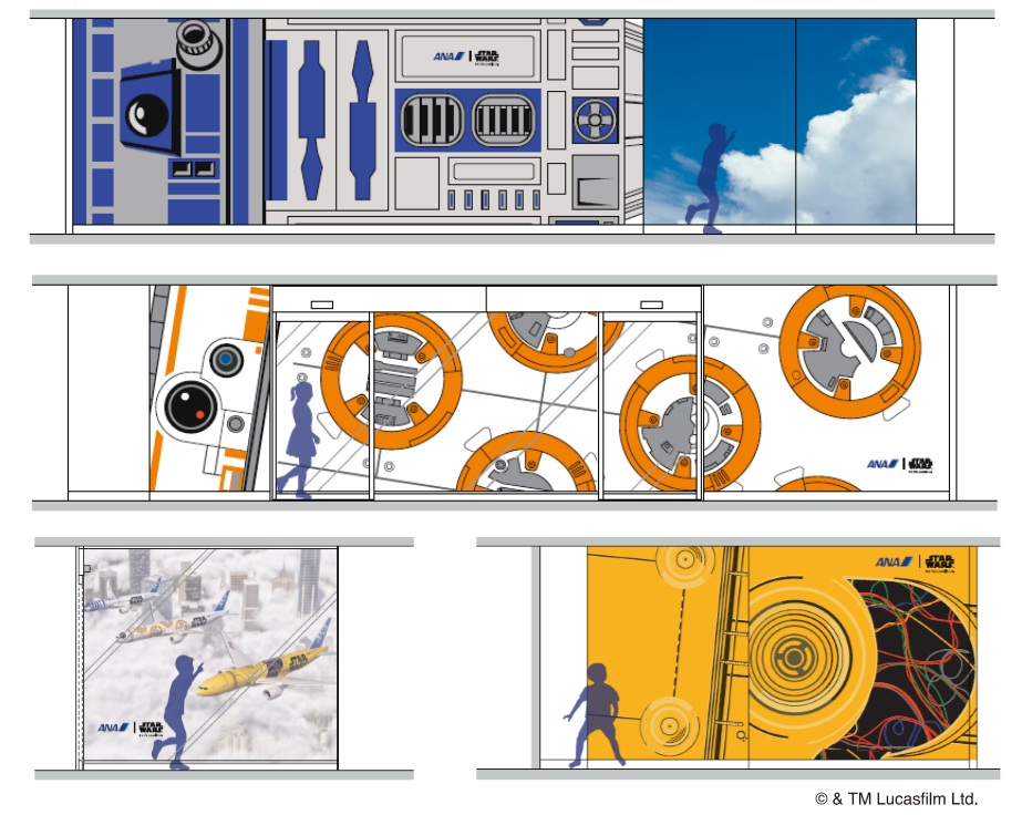 ANA All Nippon Airways opens Star Wars Kids Lounge in Haneda Airport Terminal 2