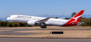 Maiden Flight For The First Qantas Boeing 787 9 Dreamliner