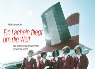 Austrian Airlines announces passenger record in its anniversary year, commemorated in new book