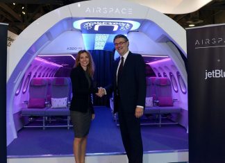 JetBlue unveiled as launch airline for Airbus A320 Family Airspace cabin