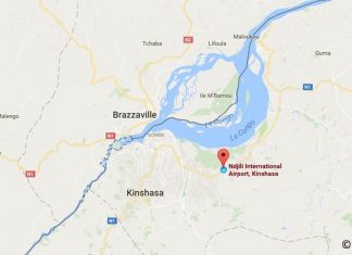 A Congolese military Antonov aircraft crashed shortly after take-off N’Djili, Kinshasa