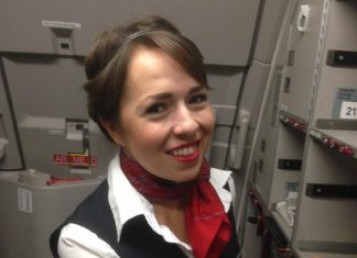 “It was my childhood dream to become a flight attendant”