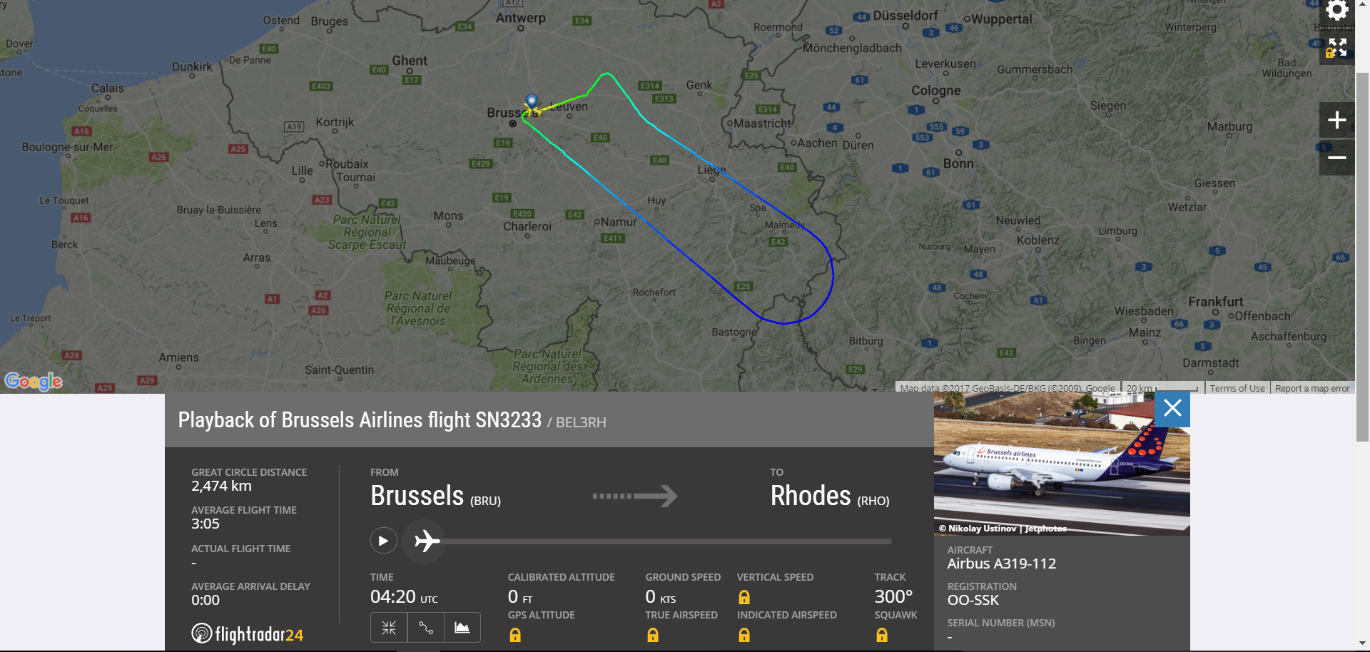 Brussels Airlines flight headed back to Brussels after copilot fell ill