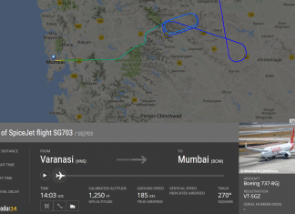 A Spicejet Boeing 737-800 got stuck in the mud at Mumbai Airport; airport closed