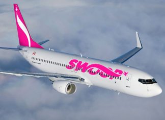 Swoop Boeing 737-800 suffers bird strike, long delay for passengers