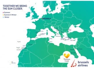 Thomas Cook / Brussels Airlines partnership gives Belgian holidaymakers more choice, more flexibility and more certainty as from 28 October