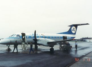 An former Sabena/DAT Embraer EMB-120 (ex OO-DTF and PH-XLF) crashed in Angola
