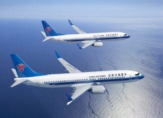 China Southern Airlines to take 38 Boeing jets including 777-300ER’s and 737-8MAX